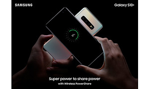 Samsung Galaxy S10+ har et større batteri