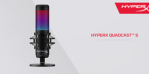 HyperX - gaming - streaming-mikrofon - Quadcast S