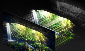 Samsung - TV - TV, der demonstrerer Quantum Matrix Technology