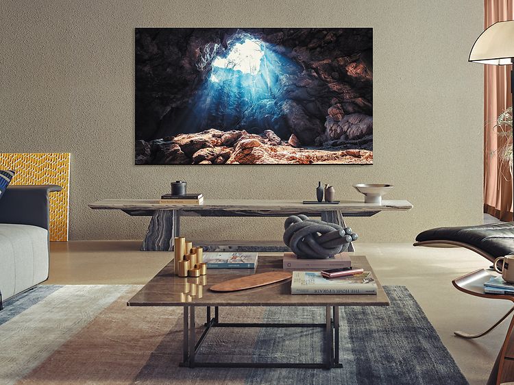 Samsung - TV - QLED Neo-TV i stuen