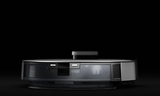 Detaljer om vandtanken på en Ecovacs Deebot X1 Plus