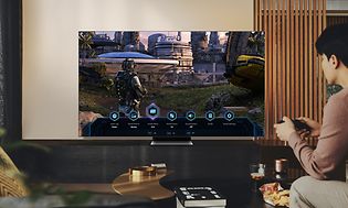 Samsung-Gaming på QLED TV