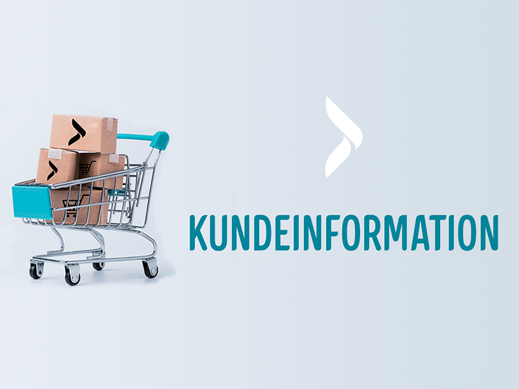 Kundeinformationsbillede med en Marketplace-indkøbskurv