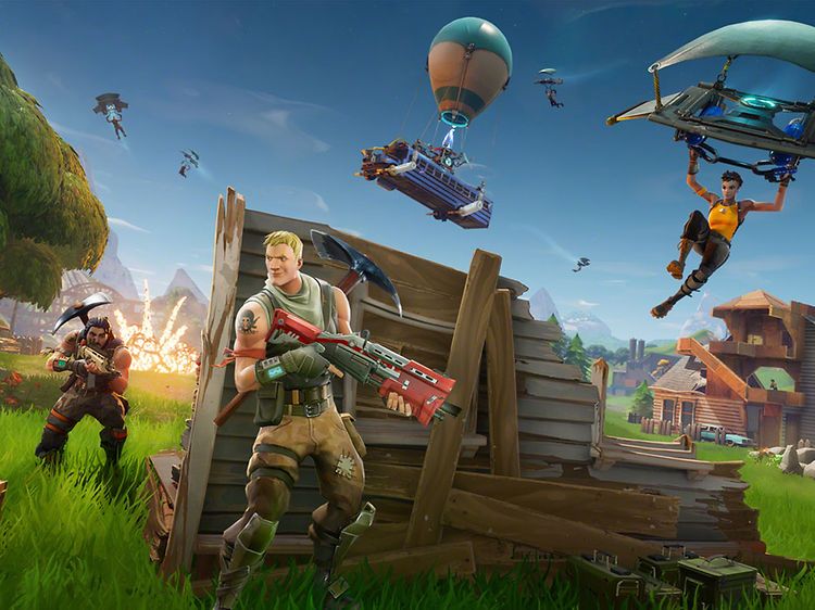 Screenshot fra Fortnite