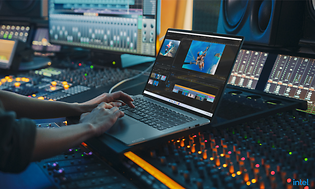 Lenovo Yoga Slim 7 Pro X - I et indspilningsstudie