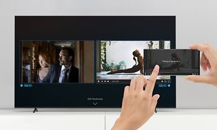 Samsung TV streaming fra telefon til TV