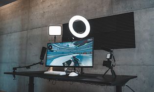 Streaming opsætning på et skrivebord