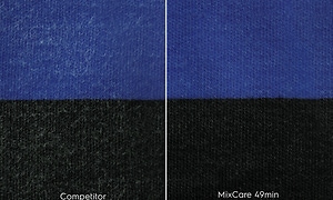 Two fabrics washed by a competior and MixCare from Electrolux (1)