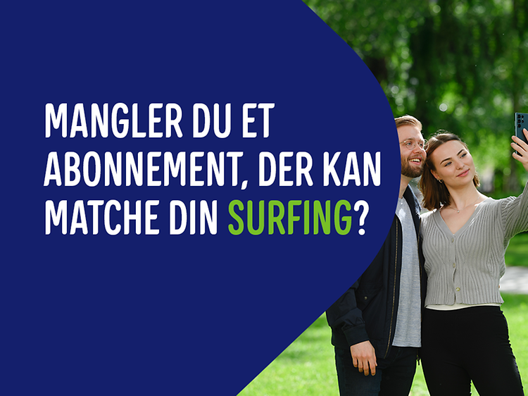 Brug for et abonnement for at følge med i din surfing