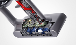 detaljer om indersiden af en dyson v11 total clean