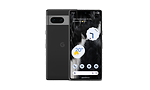 Produktbillede af en sort Google Pixel 7