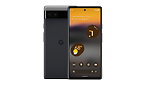 Produktbillede af en sort Google Pixel 6a