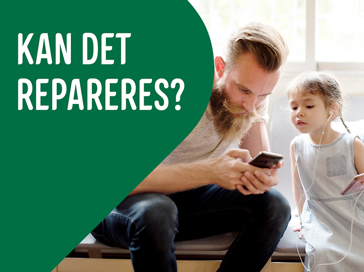 Far, datter, telefon og teksten: Kan det repareres?