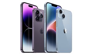 iPhone 14 og Pro family