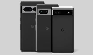 Pixel 6a, Pixel 7 og Pixel 7 Pro