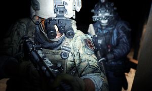 Call of Duty Modern Warfare 2 - Special Ops - personer med nattesyn og våben