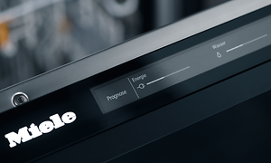 Billede af Miele opvasker-display med EcoFeedback-funktion