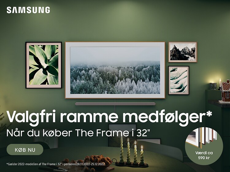 Samsung Frame 32” + Bezel bundle - 1920x320 - DK