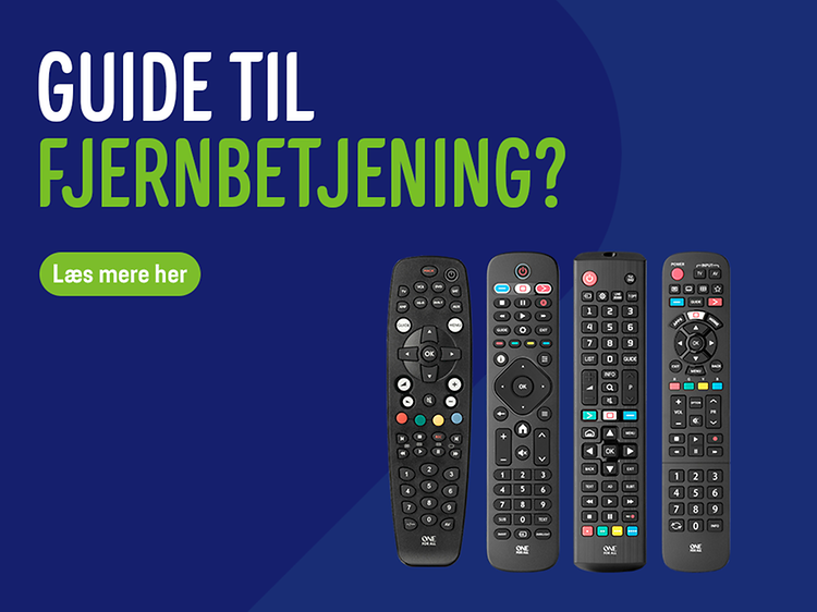 Fjernbetjening til TV universel | Elgiganten