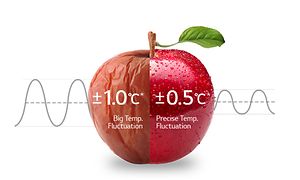 LINEARCooling™ -Keeps food fresh longer
