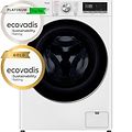 LG vaskemaskine med Platin- og Guld-emblem fra EcoVadis 