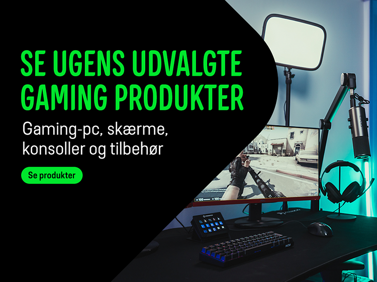 appetit eftermiddag mundstykke Gaming - Alt inden for gaming-PC'er, spil, konsoller og tilbehør. |  Elgiganten