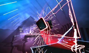 Gaming - VR gaming - Beat saber skræmbillede