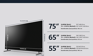 Dimension of a Sony Tv