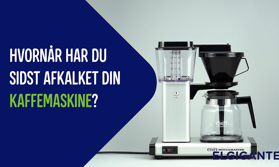 Sådan du på din kaffemaskine | Elgiganten