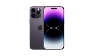 Produktbillede af iPhone med hvid baggrund