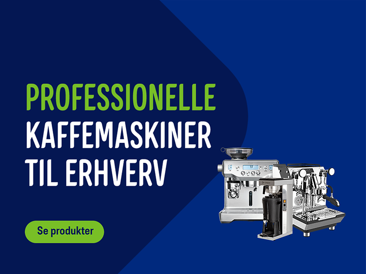 Professionelle kaffemaskiner til erhverv - Herobanner