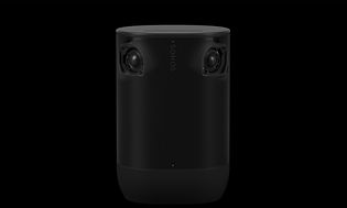 Sonos Move 2 på en sort baggrund