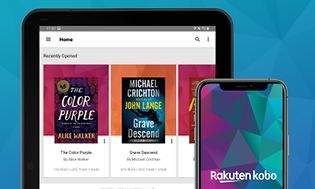 Kobo app på ipad og mobil