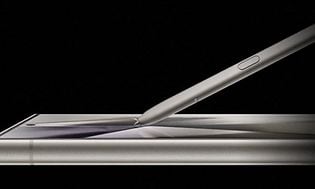 S Pen på en Galaxy S24 Ultra