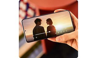 Samsung Galaxy S24+ lyse skærm