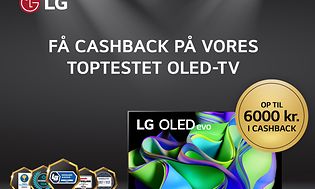 CE - LG - LG OLED Cashback Desktop banner - DK