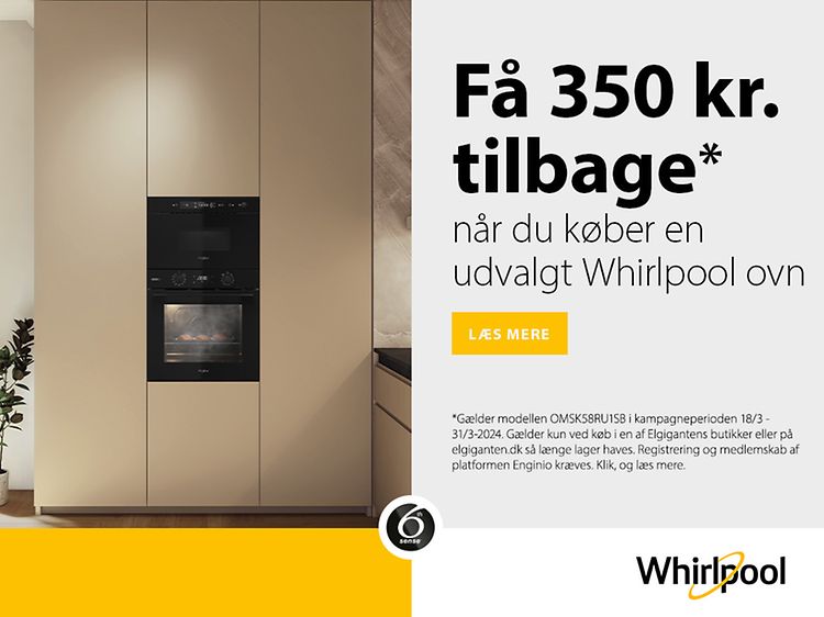 Whirlpool Oven Cashback Campaign Banner