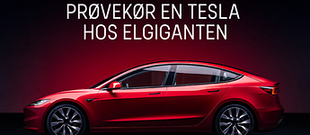 NYHED! Prøvekør en Tesla i Elgiganten