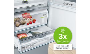 Køleskab med VitaFresh - hold maden frisk længere