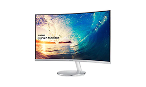 VA panel fra samsung er en kurved skærm