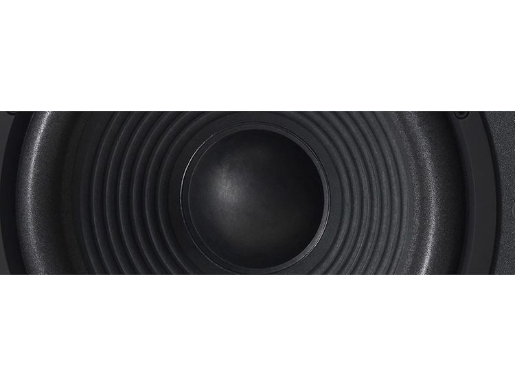 nærbillede af en Subwoofer