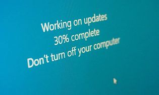 Opdatering af computerens software